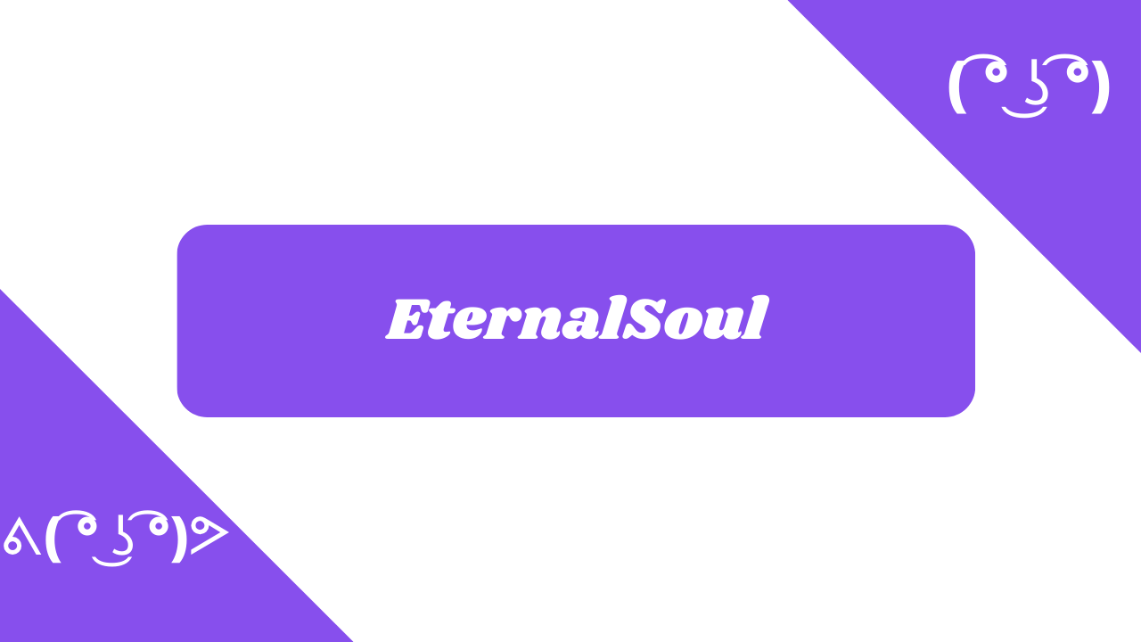 EternalSoul trong các phông chữ khác nhau